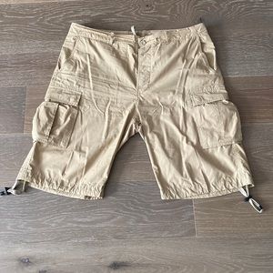 Diesel tan cargo shirts classic fit